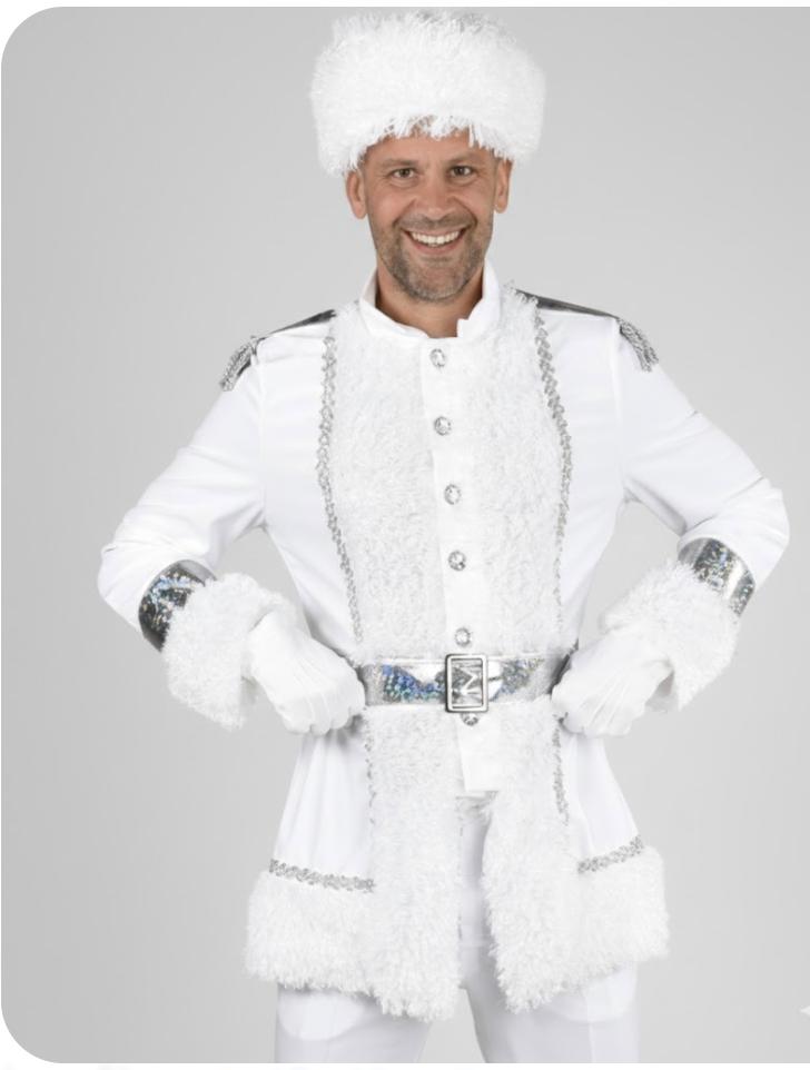 Russische Ice mantel Igor*maat L = 56, Carnaval, Ophalen of Verzenden, Kleding, Maat 56/58 (XL)