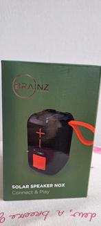 Brainz Solar Speaker Nox - Nieuw in doos!, Overige merken, Overige typen, Nieuw, Ophalen of Verzenden