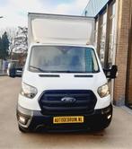 Ford Transit 350 2.0 TDCI 130Pk L4 Trend Laadklep, Airco Cru, Auto's, Bestelauto's, 4 cilinders, 129 pk, Wit, Bedrijf