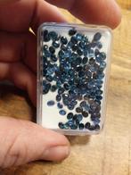Ovaal geslepen saffier facet Australië, Sieraden, Tassen en Uiterlijk, Edelstenen, Ophalen of Verzenden