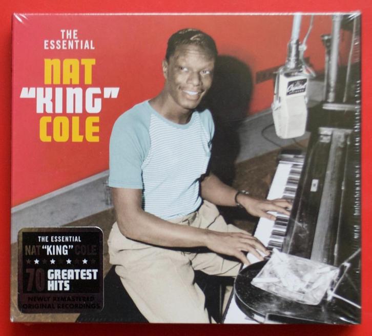 cd-box Nat King Cole The esential 70 greatest hits Smile, Cd's en Dvd's, Cd's | Jazz en Blues, Zo goed als nieuw, Jazz, 1940 tot 1960
