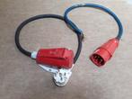 Kabelset  380V, Doe-het-zelf en Verbouw, Elektra en Kabels, Ophalen, Gebruikt, Stekker