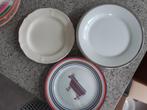 ONTBIJTBORDJES, 5 STUKS, Huis en Inrichting, Keuken | Servies, Gebruikt, Ophalen of Verzenden, Bord(en), Overige stijlen