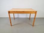 Vintage grenen Pine rechthoekige eettafel Deens design ‘60, Gebruikt, Vijf personen of meer, Grenenhout, Rechthoekig