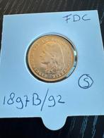 Gouden tientje Gulden Wilhelmina 1897/92 nummer 2, Koningin Wilhelmina, Losse munt, 10 gulden, Goud