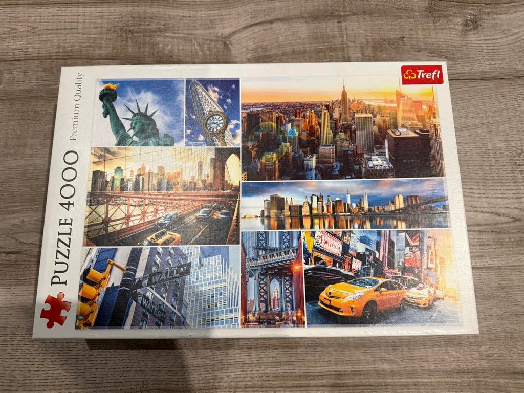 Puzzel 4000 stukjes, Hobby en Vrije tijd, Denksport en Puzzels, Ophalen, Meer dan 1500 stukjes, Zo goed als nieuw
