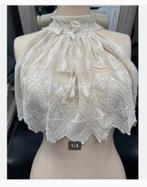 Antieke Kanten Jabot bijzonder mooi, 36 cm, Ophalen of Verzenden, Dames