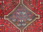 Handgeknoopt Perzisch wol Qashqai tapijt nomad 219x310cm, 200 cm of meer, 200 cm of meer, Perzisch vintage oosters HYPE, Gebruikt