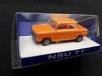 NSU 1000 TT okergeel – Euromodell H0 1:87, Nieuw, Overige merken, Ophalen of Verzenden, Auto