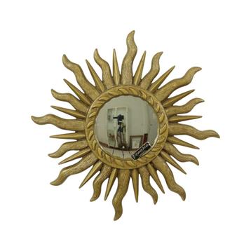Italiaanse Sunburst Spiegel Venezia Zonnespiegel Goud 42cm beschikbaar voor biedingen