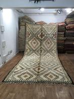 Beni Ouarain Antiek Vloerkleed 450 x 198 cm, Gebruikt, 150 tot 200 cm, Vintage, 200 cm of meer