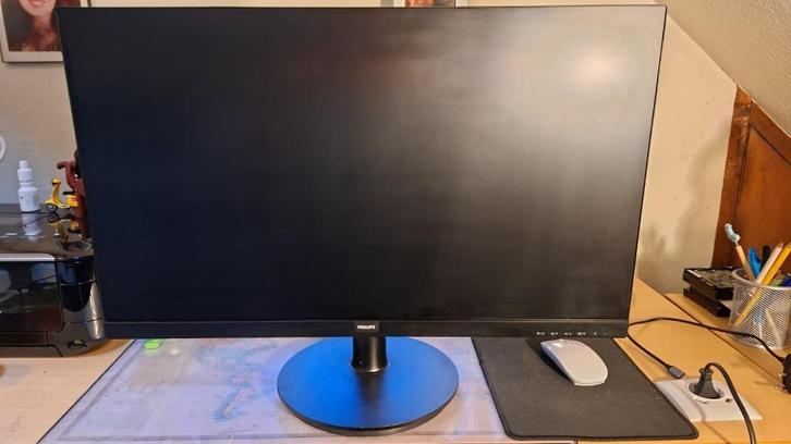 Philips monitor 272V8LA/00, Computers en Software, Monitoren, Zo goed als nieuw, 60 Hz of minder, DisplayPort, HDMI, VGA, LED