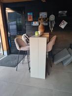 Bar + 4 Barkrukken - Zeer Goede Staat!, Ophalen, Zo goed als nieuw, Inclusief barstoelen