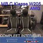 W205 C43 C63 AMG interieur Mercedes C Klasse 2018 Leer Sedan, Ophalen of Verzenden, Gebruikt, Mercedes-Benz