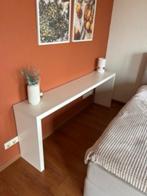 Ikea Malm bedtafel wit – goede staat – €55, Ophalen, Wit, Tweepersoons, 190 cm of minder