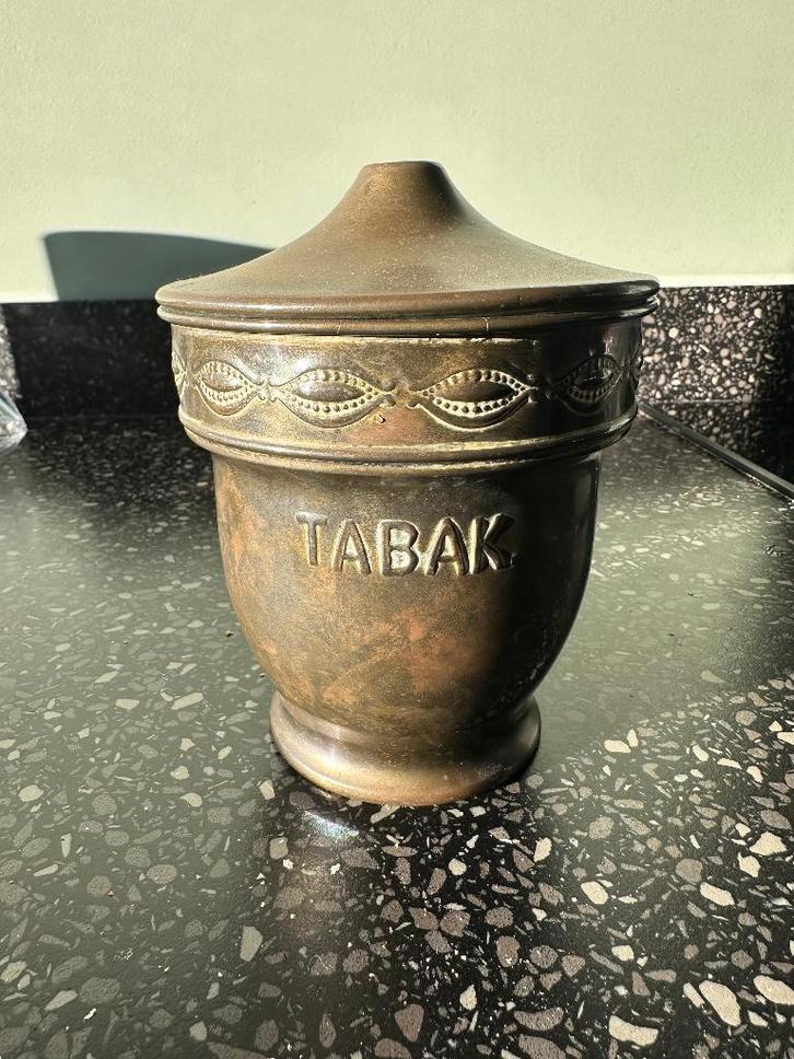 Koperen Tabak pot tabakspot. CK Tiel., Antiek en Kunst, Antiek | Koper en Brons, Koper, Ophalen of Verzenden