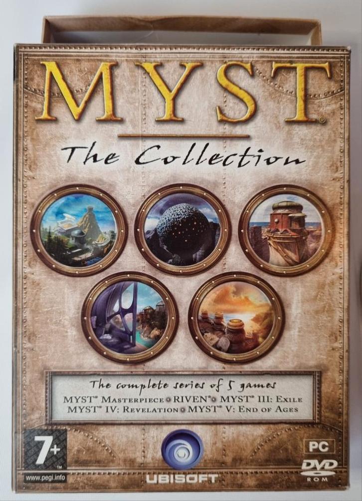 Myst The Collection - PC Game, Spelcomputers en Games, Games | Pc, Zo goed als nieuw, Puzzel en Educatief, 1 speler, Vanaf 7 jaar
