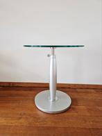 Jaren '80 Design Bijzettafel, Huis en Inrichting, Ophalen, Rond, 75 cm of meer, 60 cm of meer