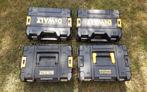 4 Stanley Fatmax - de Walt T-stak koffers (leeg), Ophalen, Gebruikt