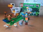 Lego Minecraft 21140 The Chicken Coop (compleet), Ophalen of Verzenden, Gebruikt, Complete set, Lego
