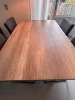 Eettafel voor 4 personen - Mooie Houtlook, Ophalen, Gebruikt, 100 tot 150 cm, 50 tot 100 cm