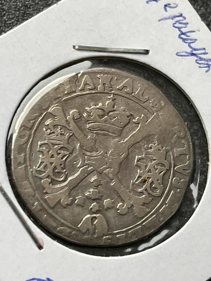 Brabant (Doornik) 1/4e patagon 16-2-1618, Postzegels en Munten, Munten | Nederland, Losse munt, Overige waardes, Vóór koninkrijk