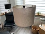 Design hanglamp met doorschijnende onderplaat, Ophalen, Zo goed als nieuw, Rond, 25 tot 50 cm
