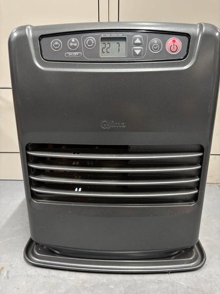 Qlima SRE 3631 tc-2 Petroleum laserkachel, Huis en Inrichting, Kachels, Zo goed als nieuw, Vrijstaand, Petroleumkachel, Overige brandstoffen