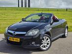 Opel Tigra Twintop 1.8 Rood Leer met stoelverwarming nwe apk, Auto's, Opel, 125 pk, Zwart, 4 cilinders, 1796 cc