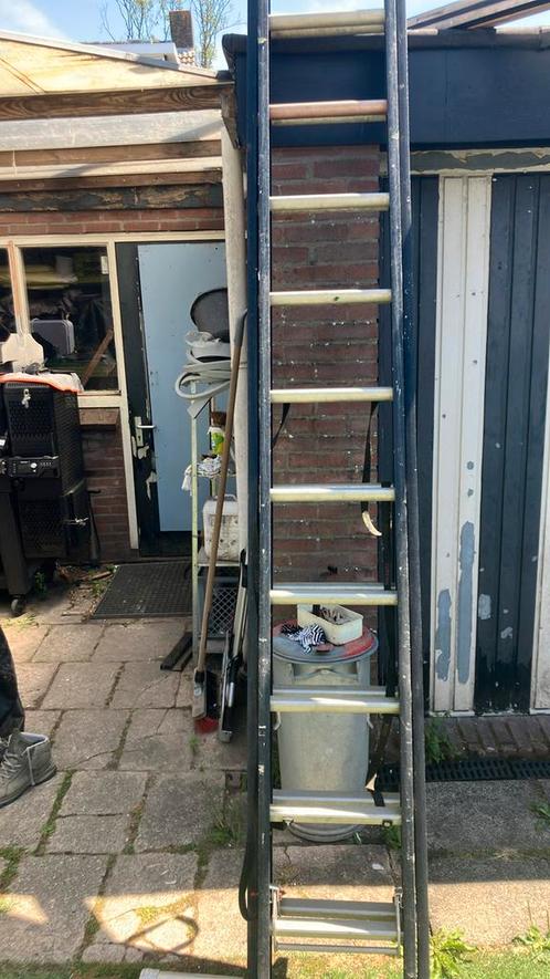 Altrex ar2060 2x12, Doe-het-zelf en Verbouw, Ladders en Trappen, Zo goed als nieuw, Ladder, 4 meter of meer, Ophalen