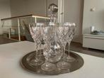Wedgewood Toscane Kristallen Glazen & Karaf Set, Antiek en Kunst, Antiek | Glas en Kristal, Ophalen of Verzenden