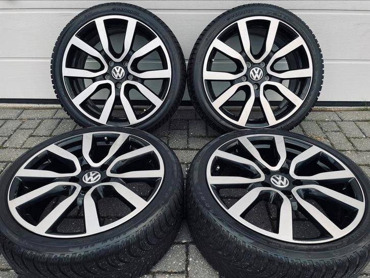 18 Inch Originele Volkswagen Serron Velgen 225/40/18 5x112 !, Auto-onderdelen, Banden en Velgen, Banden en Velgen, Winterbanden