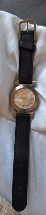 Horloge ixxxi dubbele kast., Overige merken, Leer, Verzenden, Polshorloge