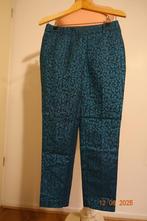 Chique groene, geklede pantalon H&M, maat 34, H&M, Ophalen of Verzenden, Driekwart, Maat 34 (XS) of kleiner