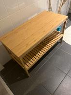 IKEA RÅGRUND Bank, bamboe,78x37cm badkamerbanken/schoenenrek, Huis en Inrichting, Ophalen of Verzenden, Zo goed als nieuw