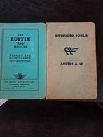 Oldtimer Instructieboeken - Austin, DAF, Perfect Circle, Ophalen of Verzenden