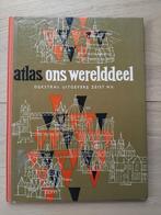 Oude lagere school atlas ons werelddeel europa, 1964, Boeken, Atlassen en Landkaarten, Gelezen, W. Bakker, Overige atlassen, 1800 tot 2000