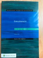 Boek: executierecht druk 5, 9789013140781, Ophalen of Verzenden, Zo goed als nieuw, HBO