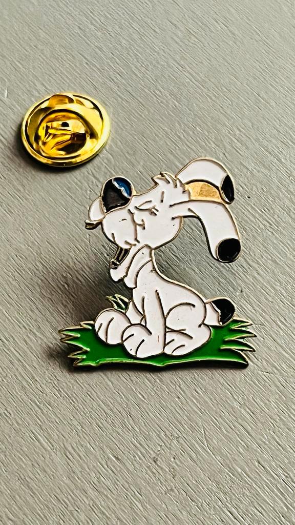 Idefix - Asterix en Obelix - Pin / Speldje, Verzamelen, Speldjes, Pins en Buttons, Zo goed als nieuw, Speldje of Pin, Dier of Natuur