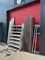 Euroscaffold rolsteiger/steiger te koop, Ophalen, Zo goed als nieuw, Rolsteiger of Kamersteiger, 5 meter of hoger
