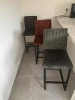 3 x barkruk Milo, Huis en Inrichting, 3 krukken, Ophalen, Zo goed als nieuw, 60 tot 90 cm