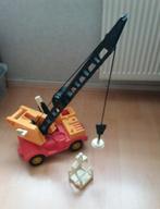 Hijskraan Fisher Price met grijparm en magneet, Gebruikt, Ophalen