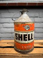 Zeldzaam 5 liter SHELL olie blik, Verzamelen, Merken en Reclamevoorwerpen, Gebruikt, ., ., .