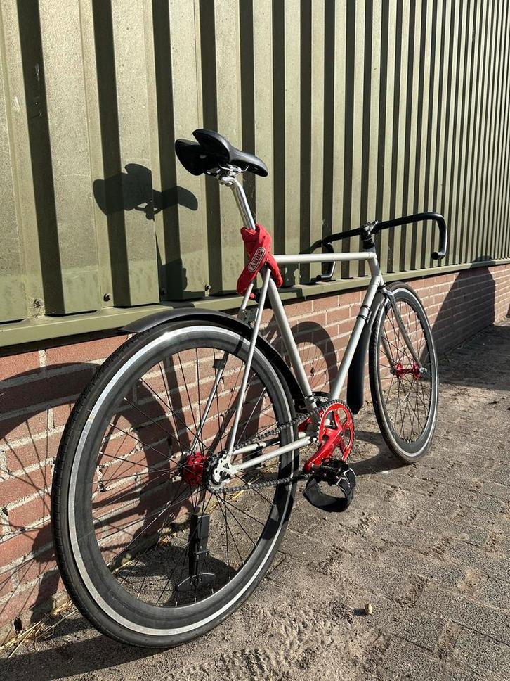 Echte Fixie fixed gear fiets stadsfiets omafiets opafiets, Fietsen en Brommers, Fietsen | Cruisers en Lowriders, Zo goed als nieuw