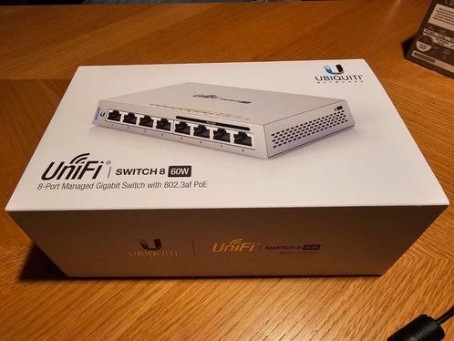 Ubiquiti UniFi Switch 8 (60W) PoE, Computers en Software, Netwerk switches, Gebruikt, Ophalen of Verzenden