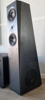 Svs 2x Ultra Towers Black Ash, Audio, Tv en Foto, Home Cinema-sets, 70 watt of meer, Overige spelers, Ophalen, Overige merken