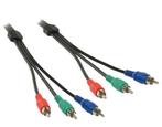Nieuwe Component videokabel 3x rca male - 3x rca male 2m, Ophalen of Verzenden, Nieuw, 2 tot 5 meter, Componentkabel