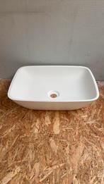 Stijlvolle witte waskom, Ophalen of Verzenden, Nieuw, Wastafel