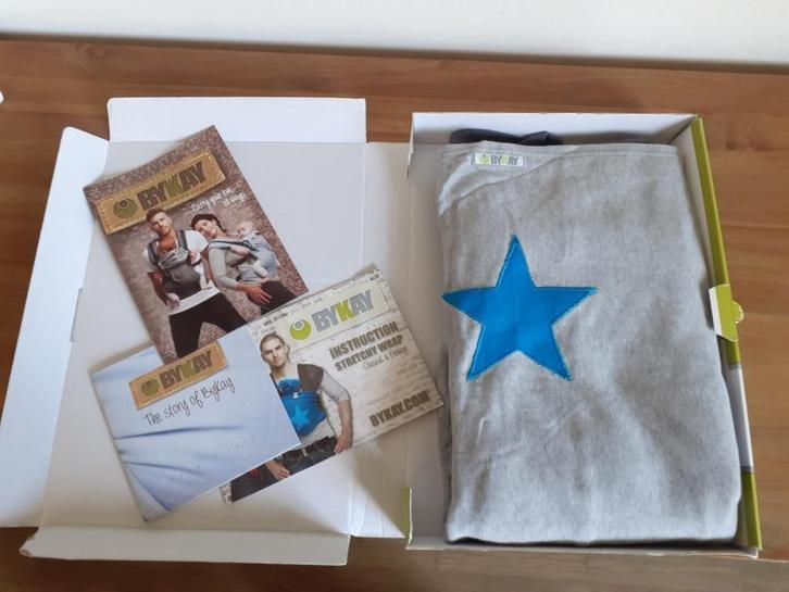 Draagdoek ByKay. Mt S. (Stretchy Wrap Classic), Kinderen en Baby's, Babydragers en Draagdoeken, Zo goed als nieuw, Draagdoek, Buik