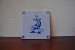 Tegel Timmerman 13 cm, Antiek en Kunst, Ophalen of Verzenden